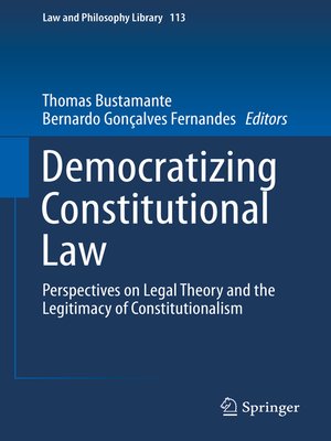 cover image of Democratizing Constitutional Law